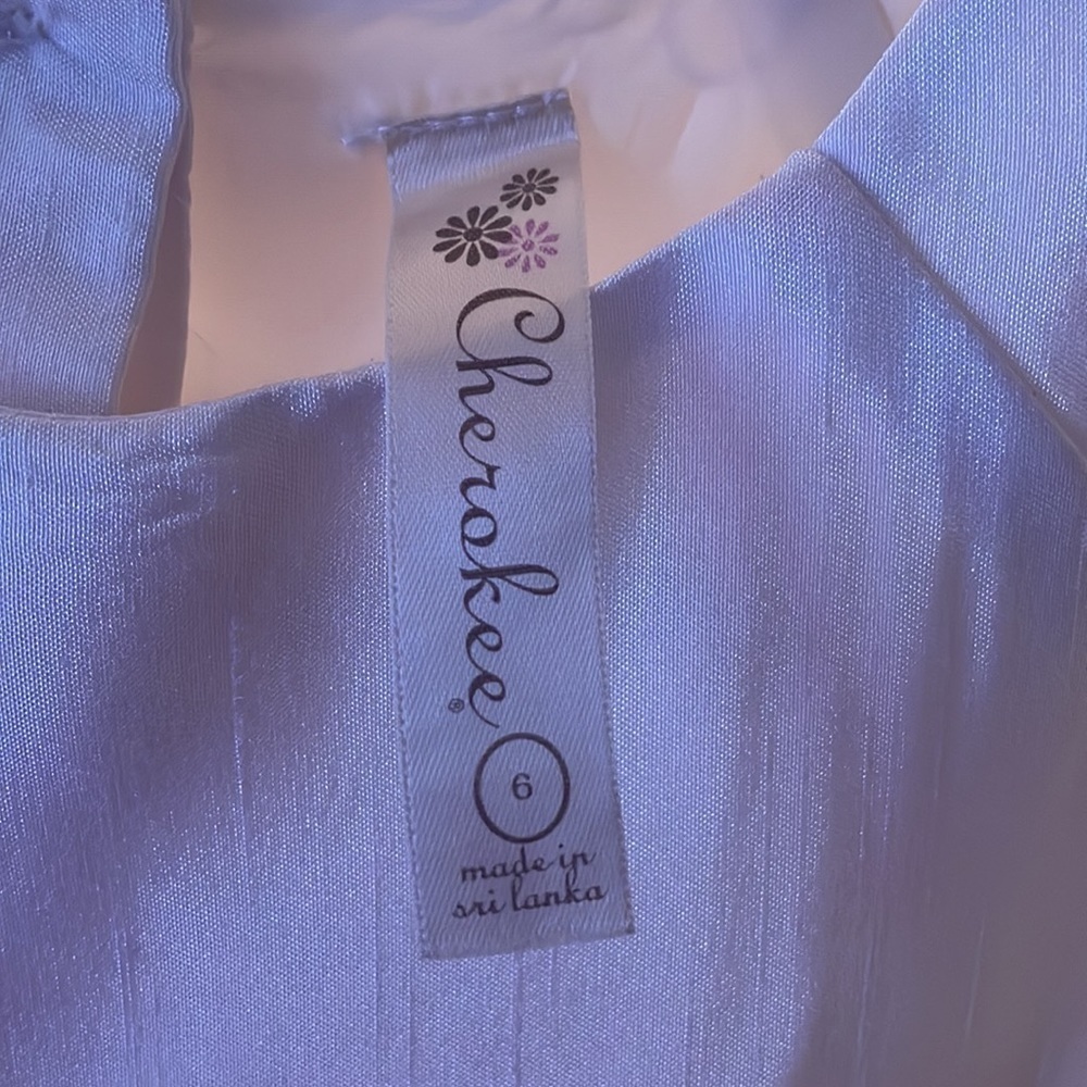 Girls Cherokee flower formal dress - Picture 2 of 5